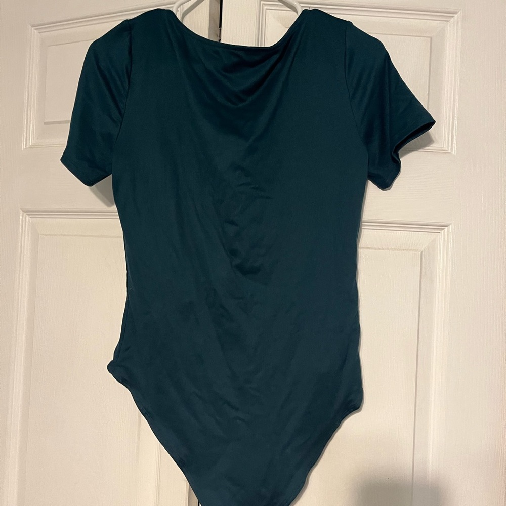 dip Dark Teal Bodysuit for Women